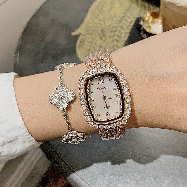 楽天市場】フォーエバー レディース腕時計 4年電池 天然ダイヤモンド