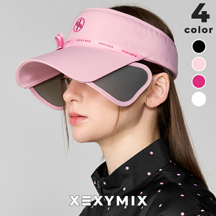 ゼクシィミックス xexymix ゴルフ スライドバイザー レディース 帽子 ゴルフウェア GOLF リボン かわいい ゴルフキャップ スポーツキャップ 日除け ゴルフ女子 テニス ゼクシーミックス xfl5ac1702|XEXYMIX Online Shop 店
