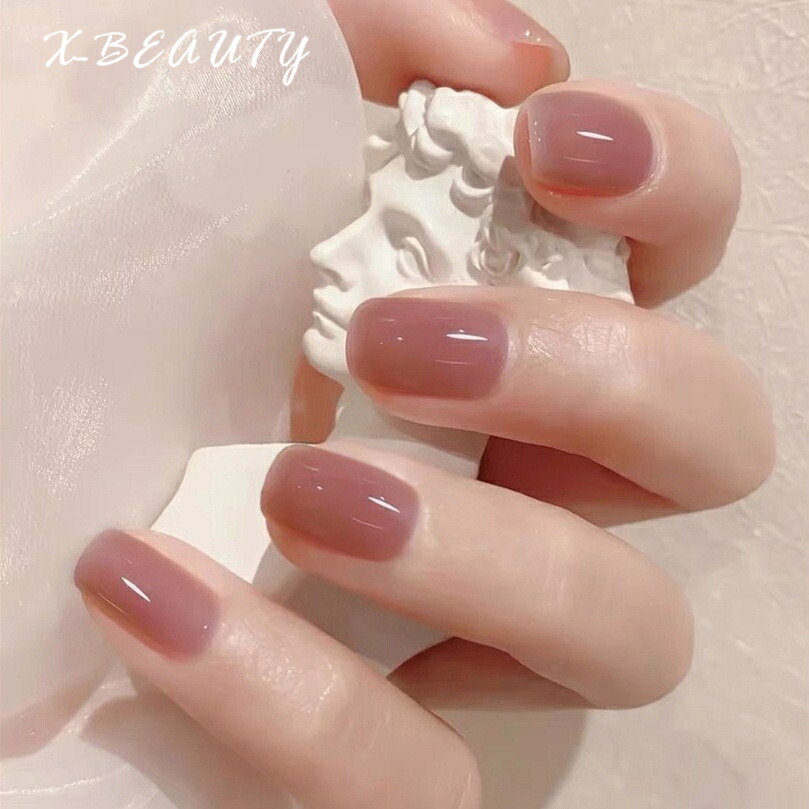 楽天市場】ネイルチップ ショート ダークピンク ピンク 短い 短い