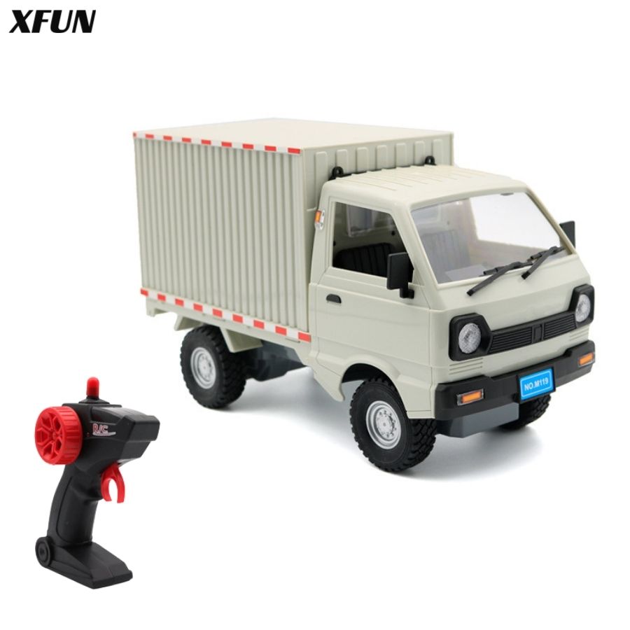 【全国送料無料】ラジコンカー トラック ラジコン リアル 充電式 荷台付き 安定性 操縦 リモコン 荷物付き バッテリー 電動おもちゃ 子供 おとな ラジコントラック 2種類 四駆 四輪 1:16【沖縄・離島除く】