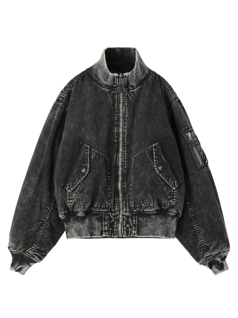 【SALE／30%OFF】FADED REVERSIBLE MA-1 JACKET X-girl エックスガール ジャケット・アウター その他のジャケット・アウター グリーン ブラック【RBA_E】【送料無料】[ Fashion]｜X-girl／エックスガール 14,414円