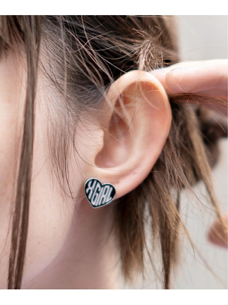 Heart Logo エックスガール アクセサリー Earrings X Girl イヤリング