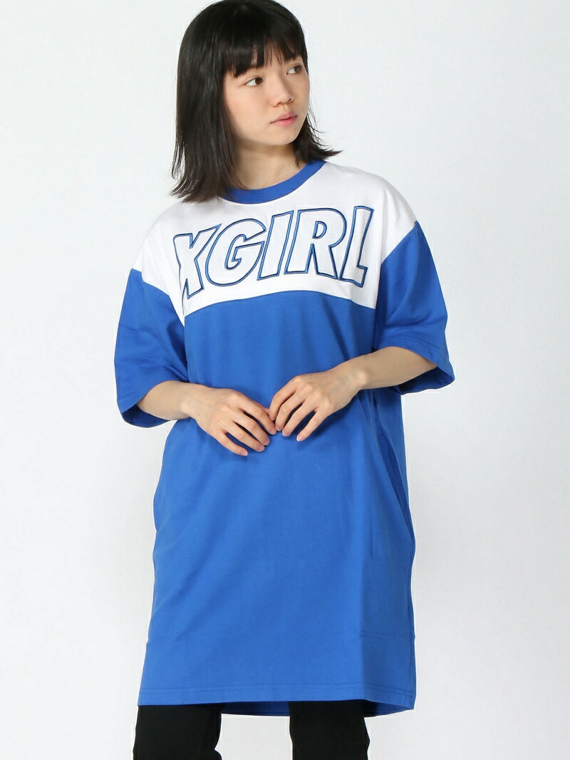 楽天市場 Rakuten Brand Avenue Bi Color S S Dress ワンピ Tシャツ