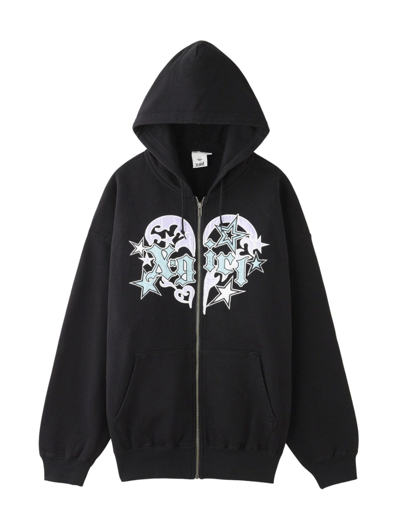 楽天市場】【SALE／30%OFF】TRIBAL OVAL LOGO SWEAT HOODIE パーカー X