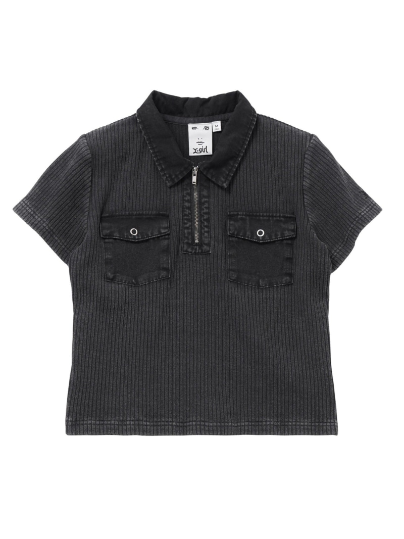 ポロシャツ ポロ OVERSIZE HALF ZIP レディース 楽天市場】【SALE／50%OFF】HIGHWAY LOGO OVERSIZED POLO SHIRT
