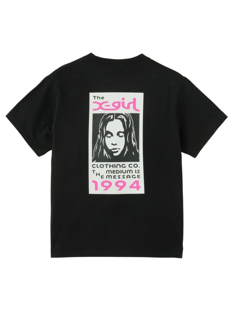 楽天市場】ORNAMENT LINE LOGO S/S BABY TEE X-girl X-girl
