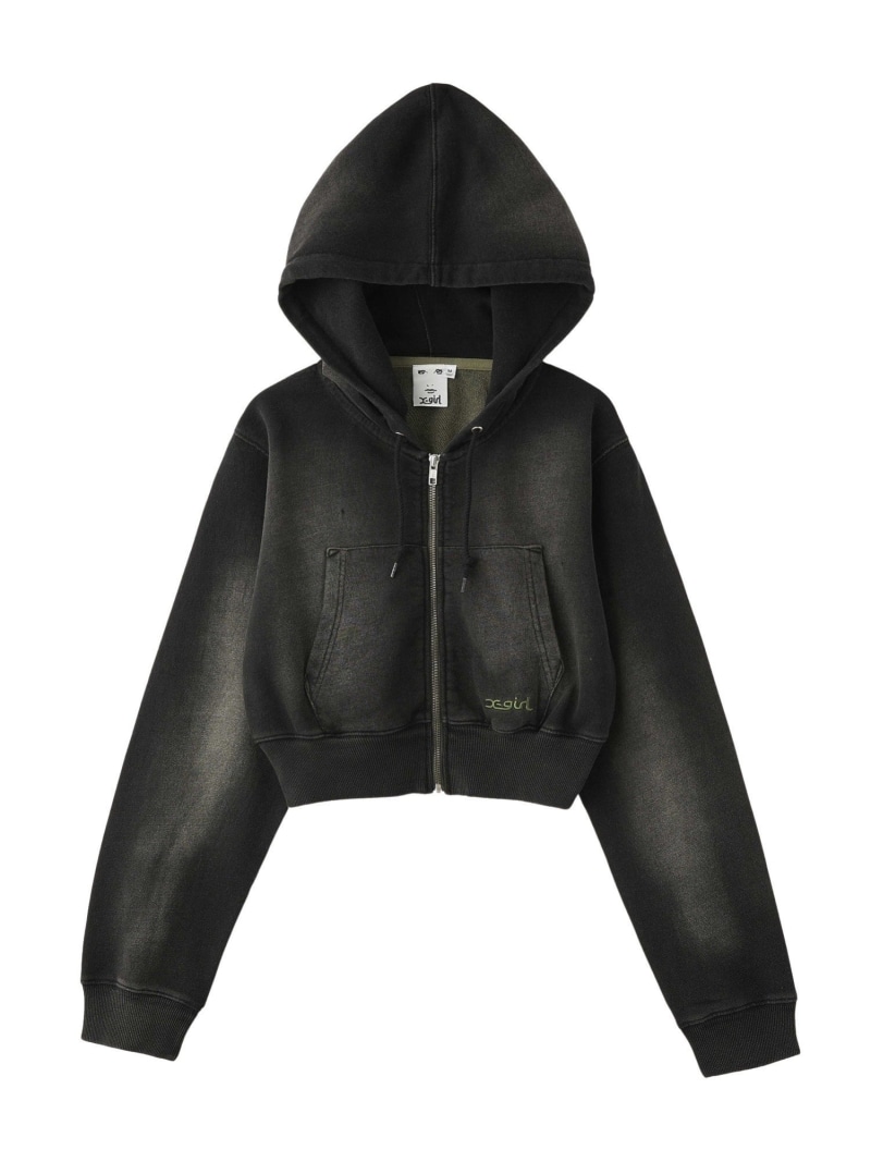 トップス VELOUR COMPACT ZIP UP HOODIE X-girl 楽天市場】【SALE／30%OFF】VELOUR COMPACT ZIP UP HOODIE