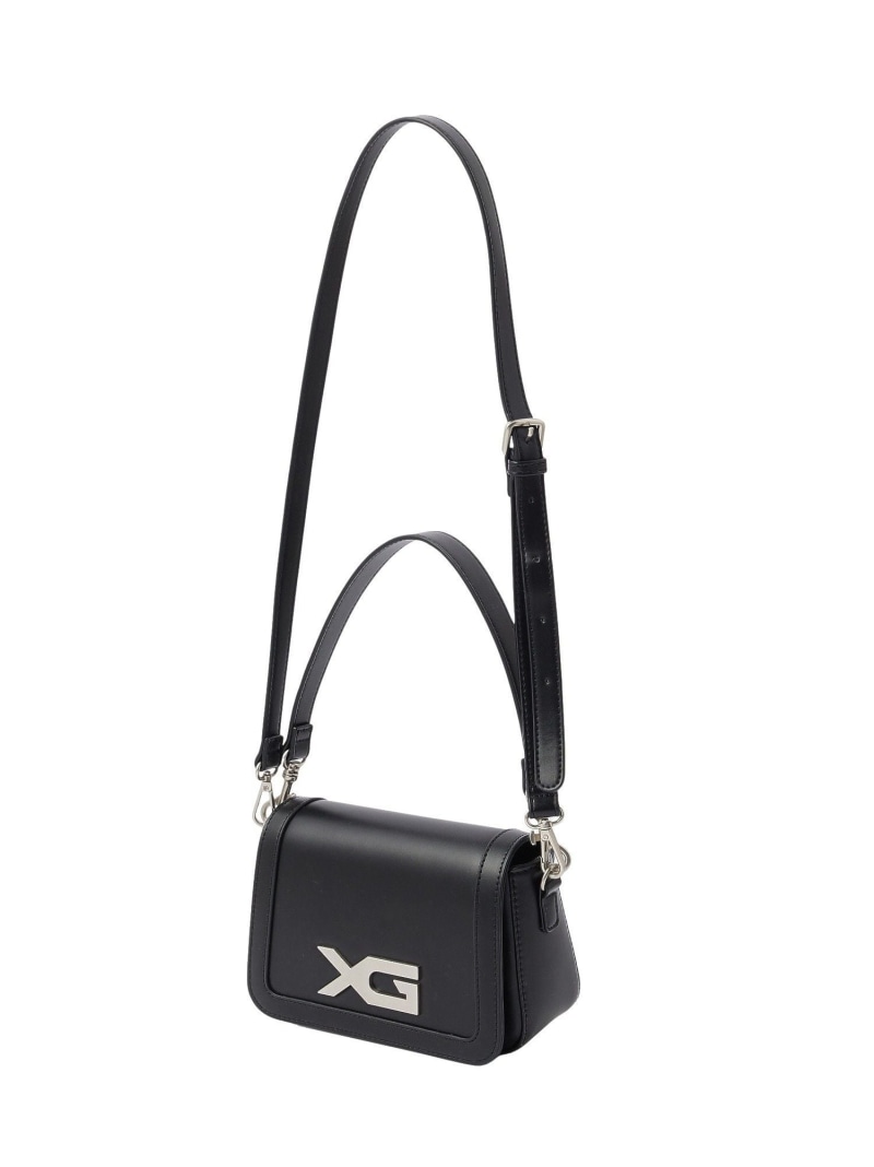 XG EMBLEM BUCKLE 2WAY FAUX LEATHER BAG X-girl エックスガール バッグ その他のバッグ ブラック ブラウン【送料無料】[ Fashion]