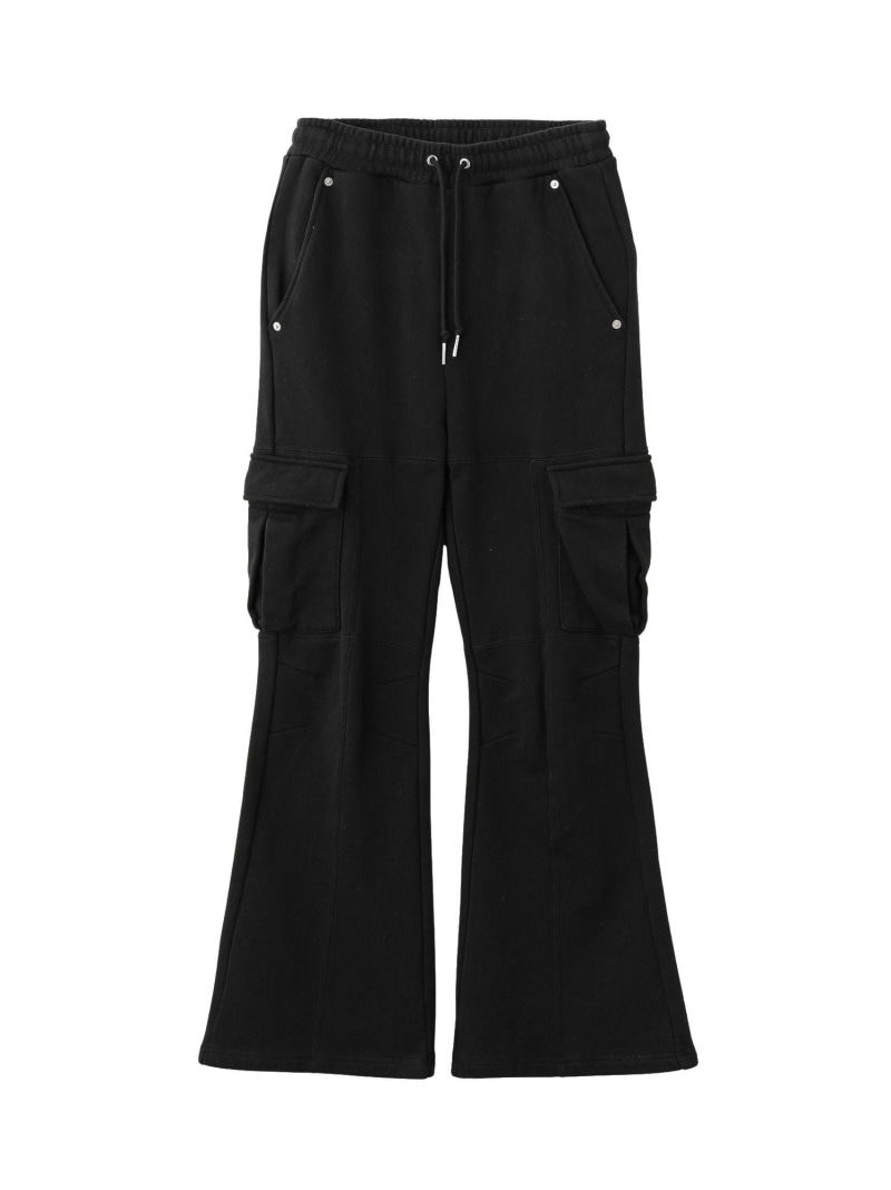 【SALE／30%OFF】CARGO POCKET FLARE SWEAT PANTS X-girl エックスガール パンツ その他のパンツ グレー ブラック【RBA_E】【送料無料】[ Fashion]
