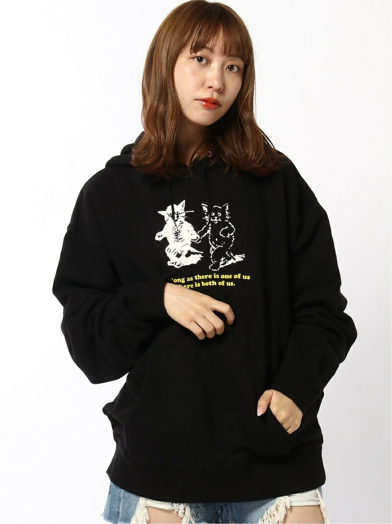 楽天市場 Rakuten Fashion Cats Sweat Hoodie X Girl エックスガール