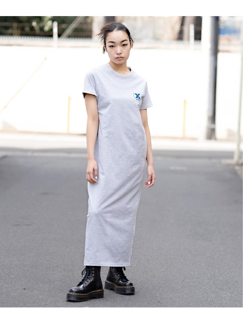 セレクトショップ College Logo S S Maxi Dress ワンピース X Girl X Girl エックスガール ワンピース 半袖 ワンピース グレー イエロー 送料無料 Rakuten Fashion 新しい店のオファー Www Senjob Com