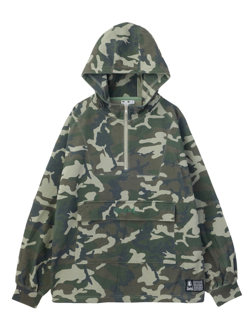 FADED ANORAK SWEATSHIRT X-girl エックスガール トップス スウェット・トレーナー ブラック【先行予約】*【送料無料】[ Fashion]｜X-girl／エックスガール