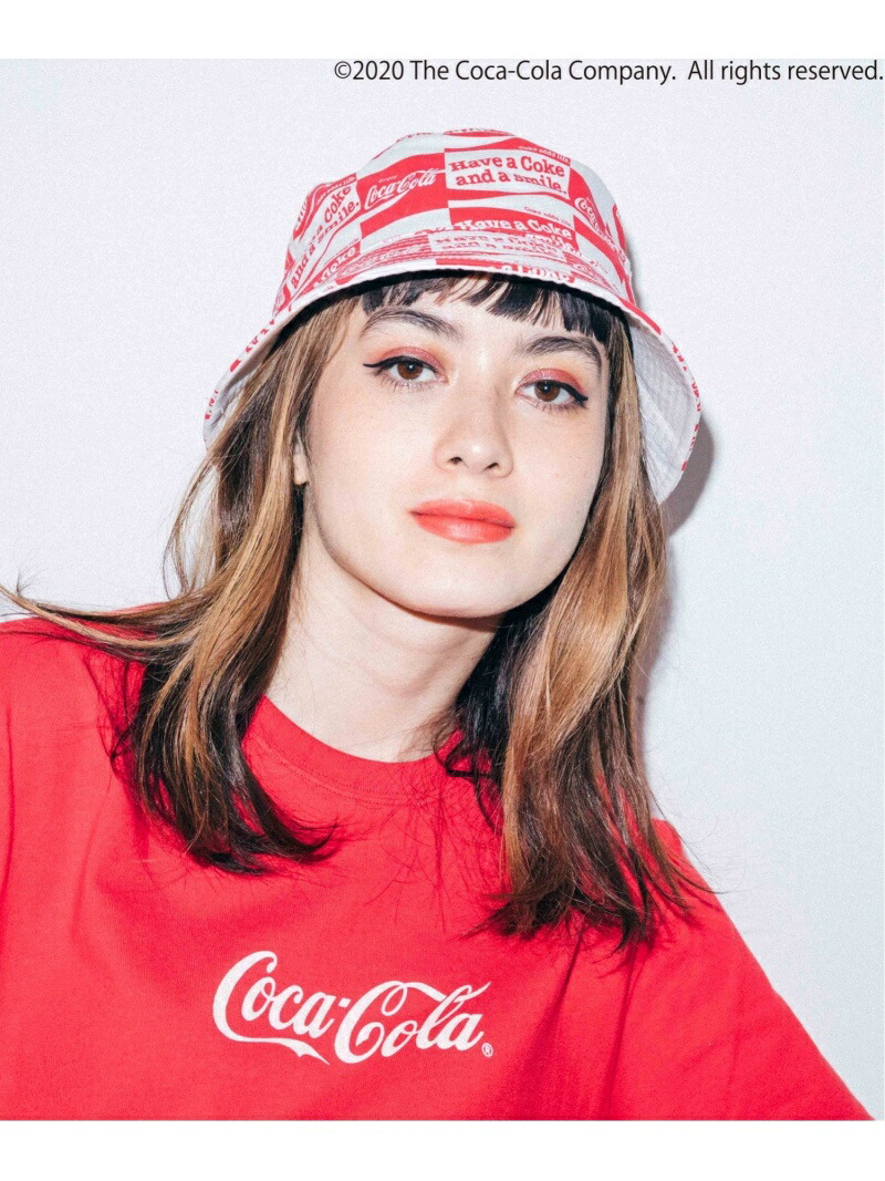 Coca Cola Checker Hat X Girl エックスガール 帽子 ヘア小物 ハット 先行予約 送料無料 Rakuten Fashion Vmaphotographystudios Com