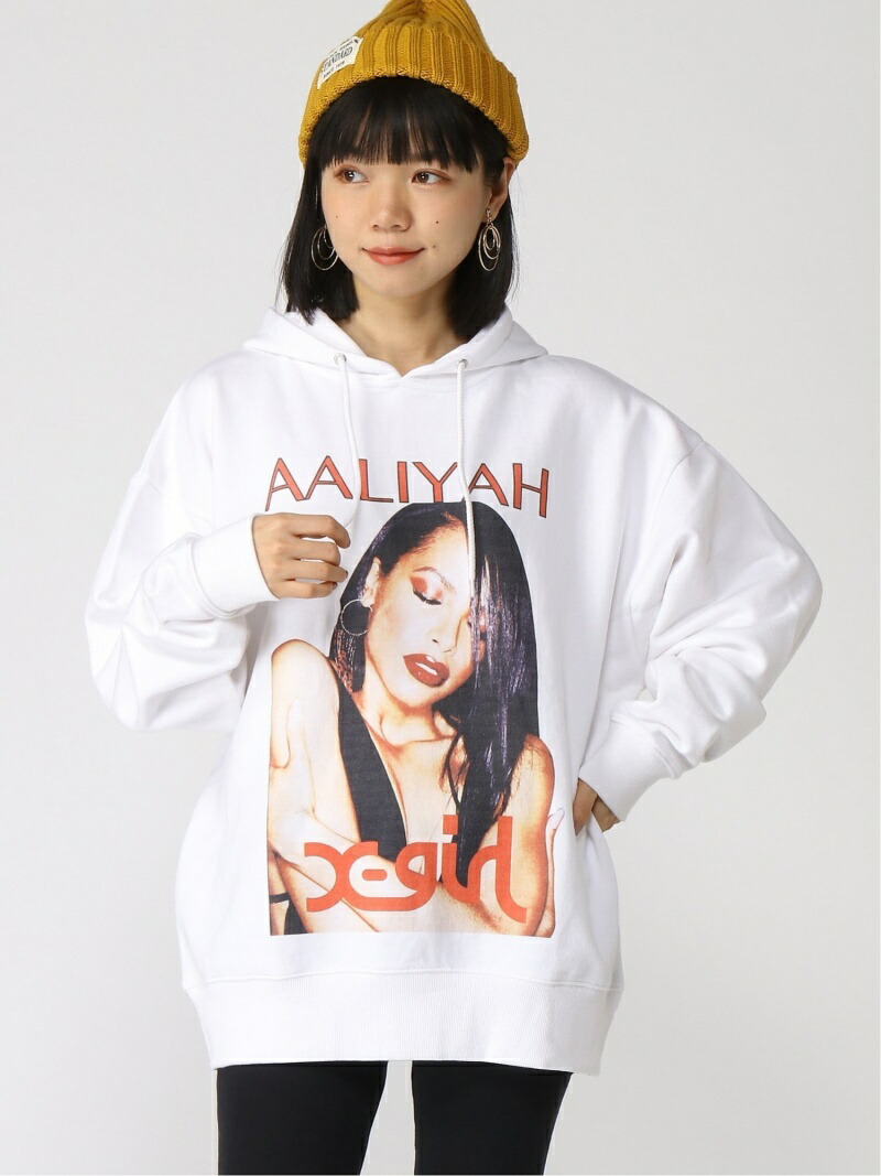 楽天市場 Rakuten Fashion Sale 50 Off X Girl liyah Sweat Hoodie X Girl エックスガール カットソー パーカー ブラック ホワイト Rba E 送料無料 X Girl エックスガール