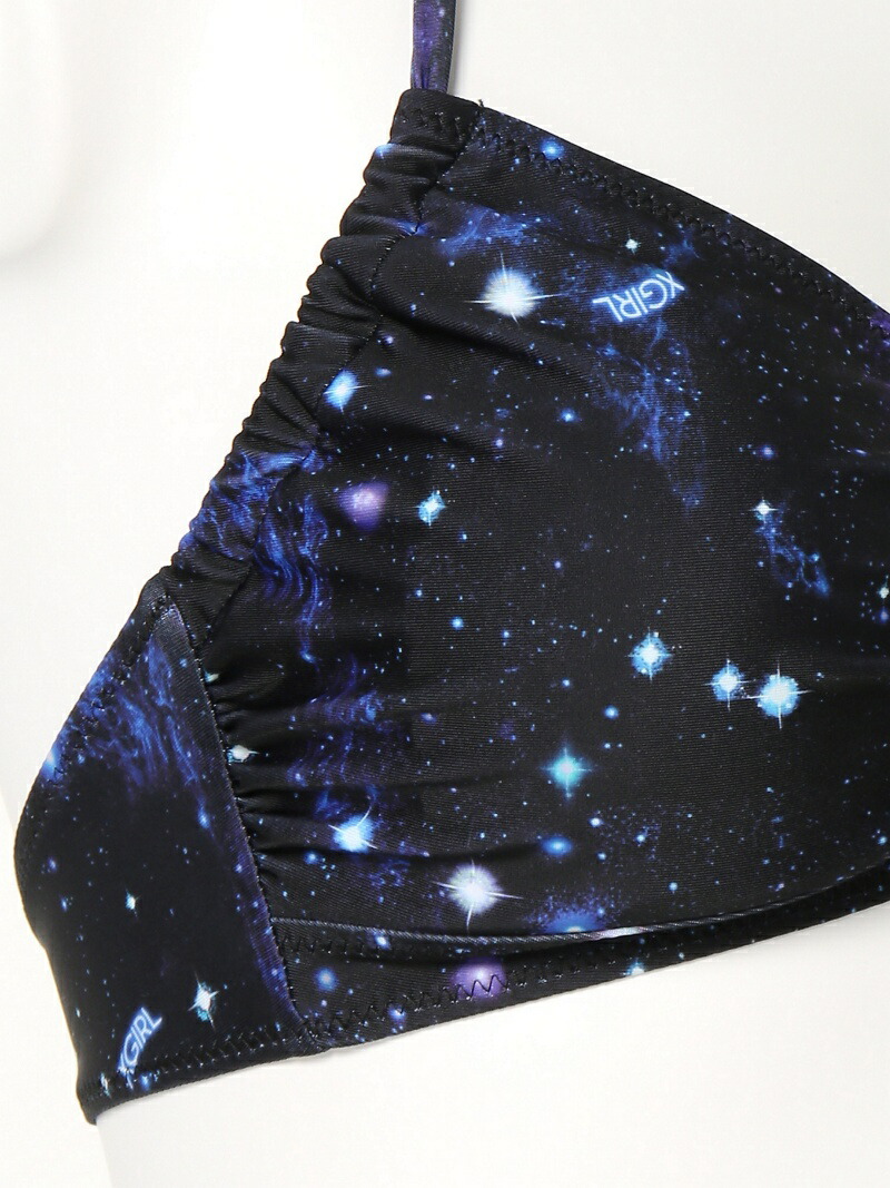 楽天市場 Rakuten Fashion X Girl Roxy Space Bikini Set X Girl エックスガール スポーツ 水着 水着 ブラック 送料無料 X Girl エックスガール