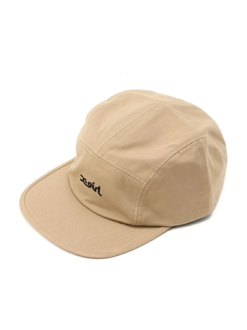 楽天市場 Rakuten Fashion Mills Logo Jet Cap X Girl エックスガール 帽子 ヘア小物 キャップ ベージュ ブラック カーキ 送料無料 X Girl エックスガール