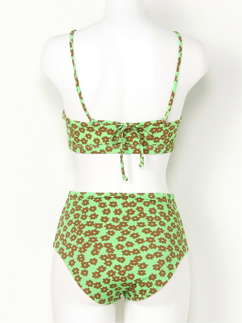 楽天市場 Rakuten Fashion Roxy Flower Bikini X Girl エックスガール スポーツ 水着 水着 グリーン 送料無料 X Girl エックスガール