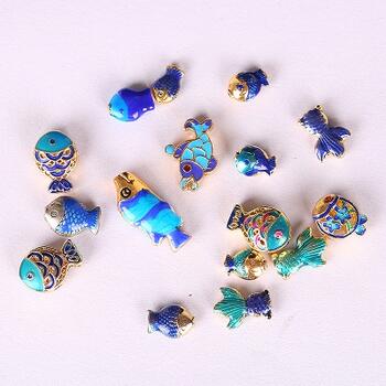 アンティーク七宝焼　景泰藍　置物　インテリアグッズ　逸品 アンティーク七宝焼 景泰藍 置物 インテリアグッズ 逸品