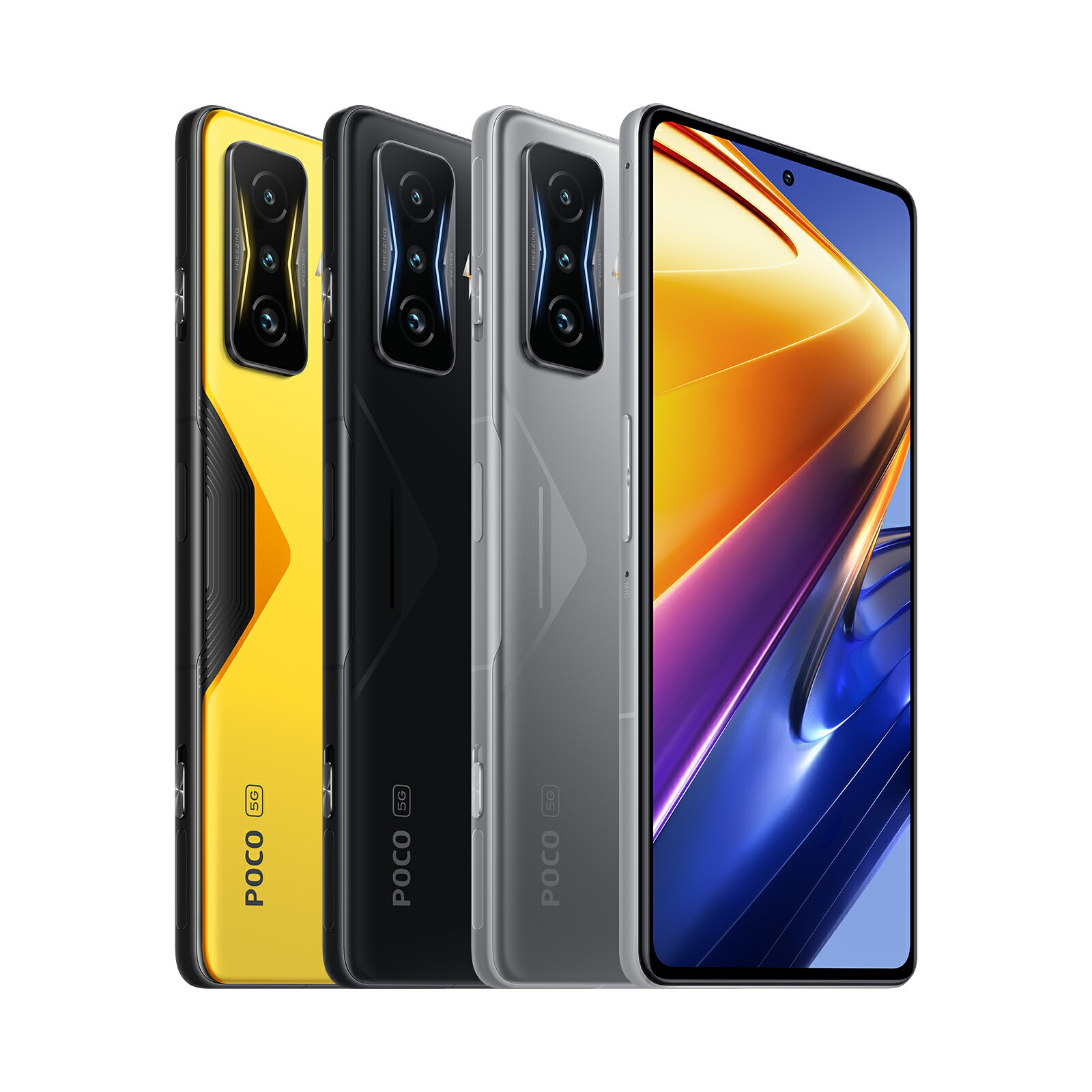 POCO F4 4,700mAhデュアルSIM 4nm 8 8GB 10億7000万色 120Hzディスプレイオクタコア 120W急速充電 128GB  CPU DCI-P3 GT Genプロセッサー搭載 Kryo™ Qualcomm® Snapdragon® 広色域 新品 日本語版SIM フリースマートフォン本体 【ついに再販開始！】 GT