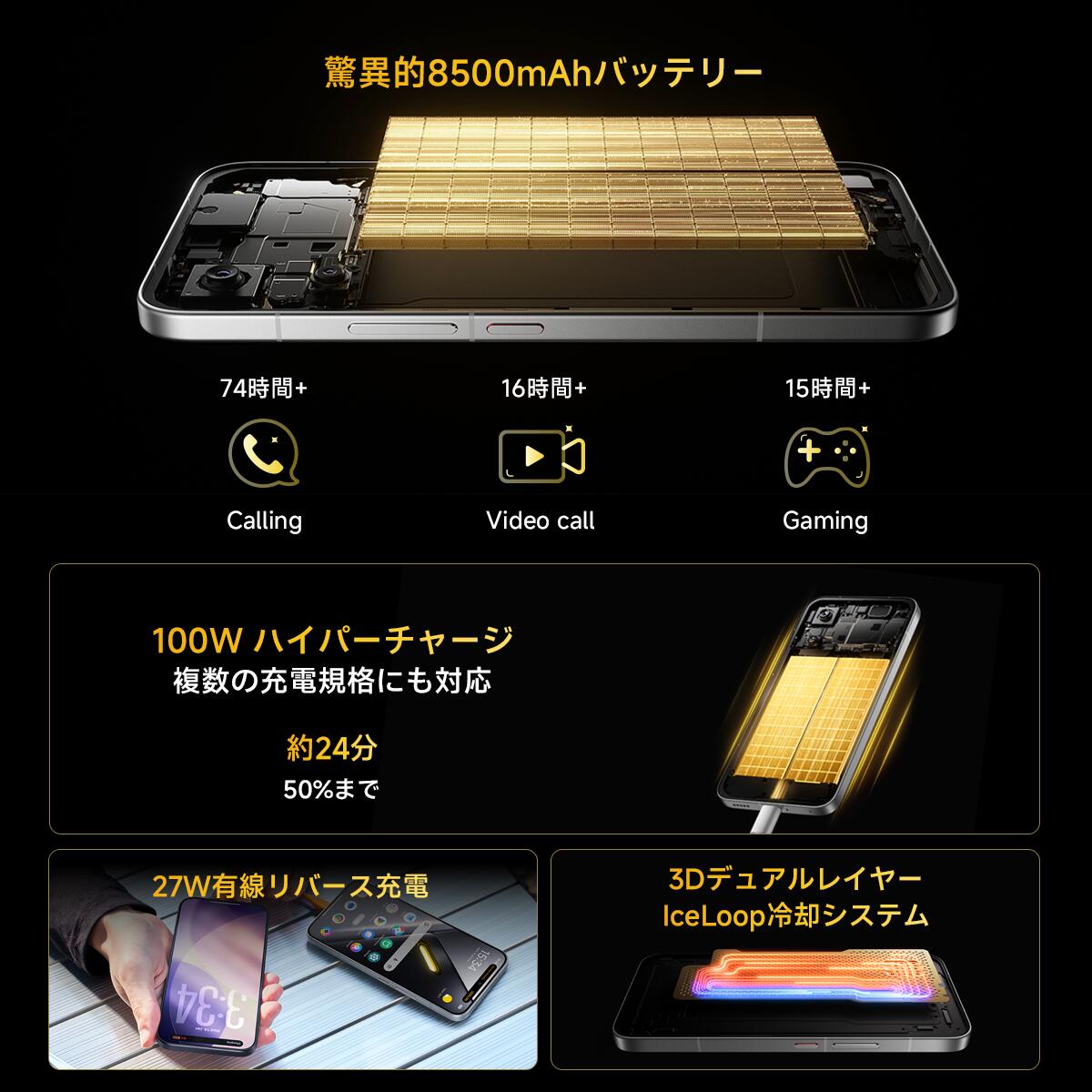 POCO X8 Pro Max スマートフォン 3nm 製造プロセス 最大3.73GHz 12GB+ 