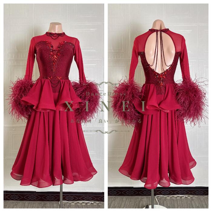 楽天市場】【受注生産・セミオーダー】社交ダンス ドレス ダンス