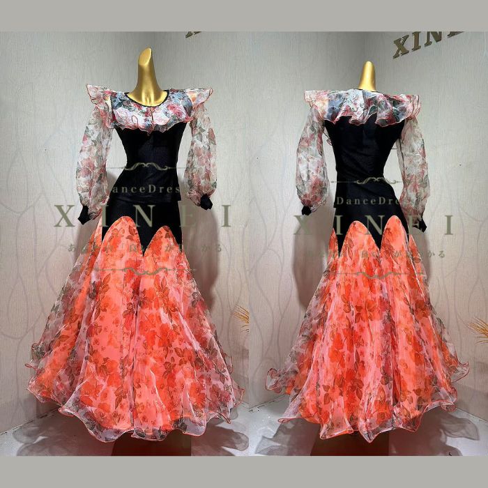 楽天市場】【受注生産・セミオーダー】社交ダンス 社交ダンスドレス