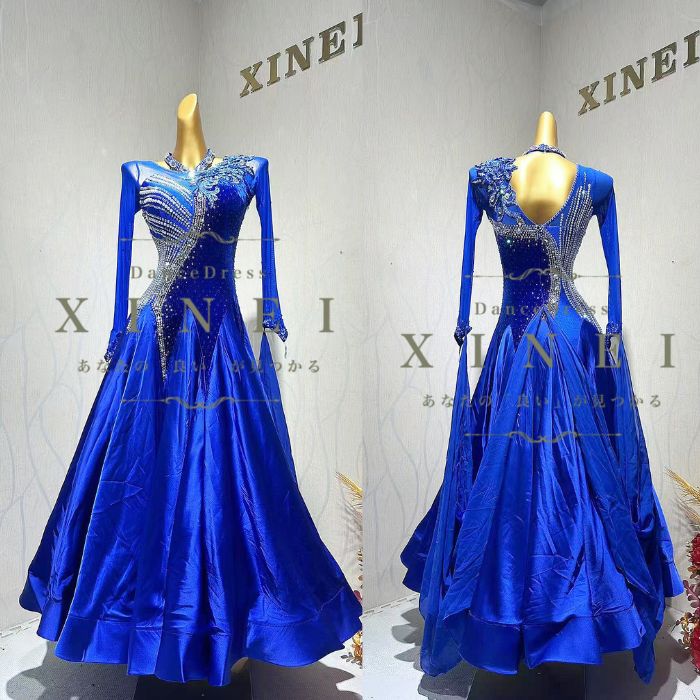 社交ダンスドレス スタンダード ワンピース 競技 4色 オーダーメイド 楽天市場】社交ダンス衣装 社交ダンス ドレス 初心者 練習着