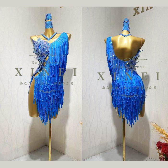 楽天市場】【受注生産・セミオーダー】社交ダンス ドレス ダンス