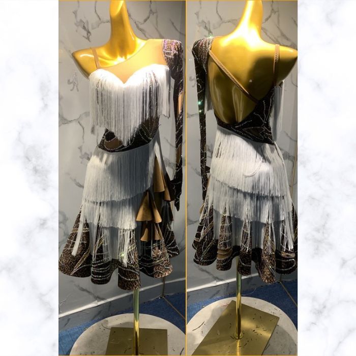 楽天市場】【受注生産・セミオーダー】社交ダンス ドレス ダンスドレス