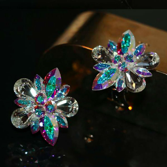 社交ダンス アクセサリー 競技会 デモ パーティー ラテンドレス モダンドレス イヤリング　ピアス　　YP010　　【XINEI】｜XINEIダンスドレス
