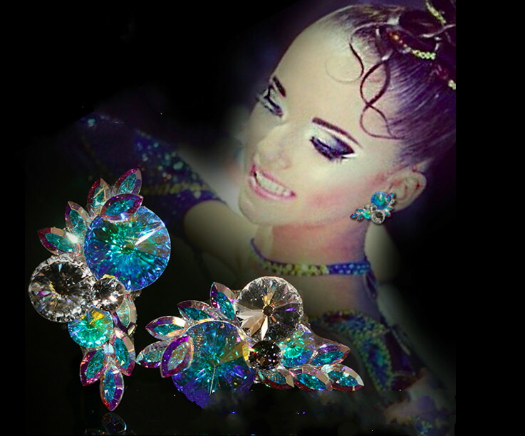 交わり社交ダンス 付録 対戦パーティ 示威 集い ラテン語お召物 今日的ドレス イヤリング ピアス Yp012 Xinei Cannes Encheres Com