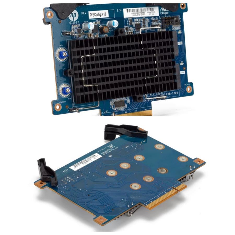 ★純正新品★HP Z Turbo Drive PCIe Z4 Z6 Z8 G4 用 SPS-SSD Multipltfrm PCIe-Dual M.2 844779-001/864764-001 修理交換部品｜BWBJ店