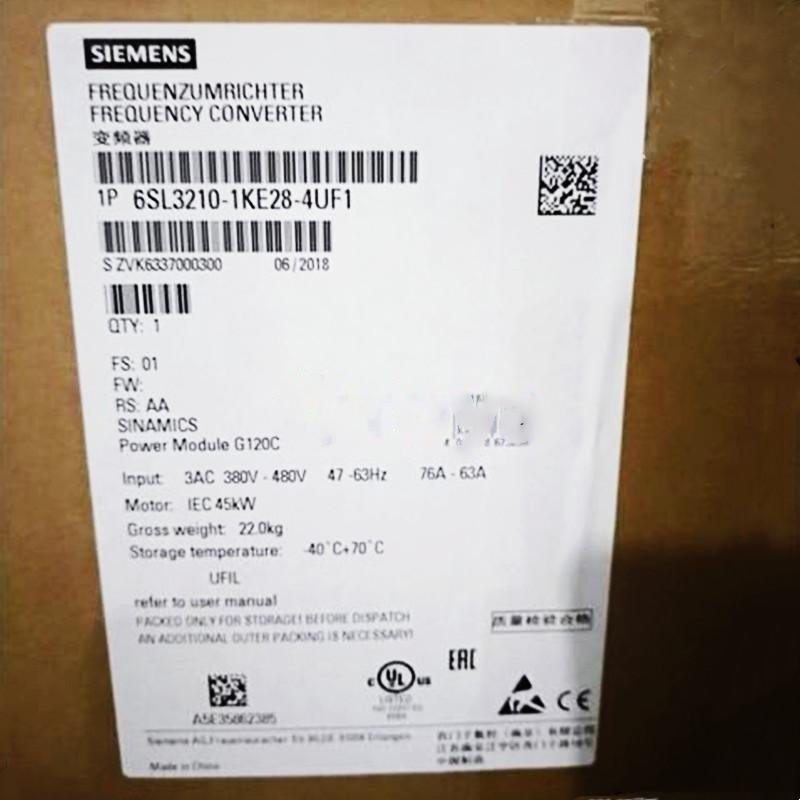 新品◆SIEMENS シーメンス インバータ 6SL3210-1KE28-4UF1 G120C 480V 45KW ◆6ヶ月保|BWBJ店