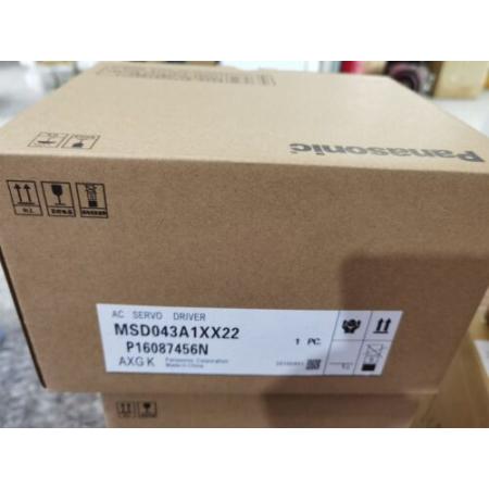【新品★送料無料】PANASONIC/パナソニック サーボドライバー MSD043A1XX22【６ヶ月保証】｜BWBJ店