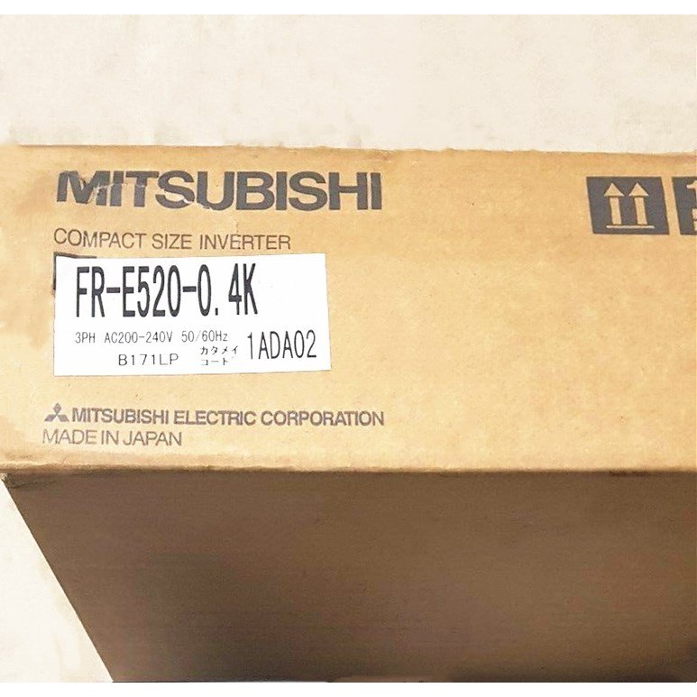 新品【 ★送料無料 】MITSUBISHI/ 三菱 インバーター FR-E520-0.4K【6ヶ月保証】|BWBJ店