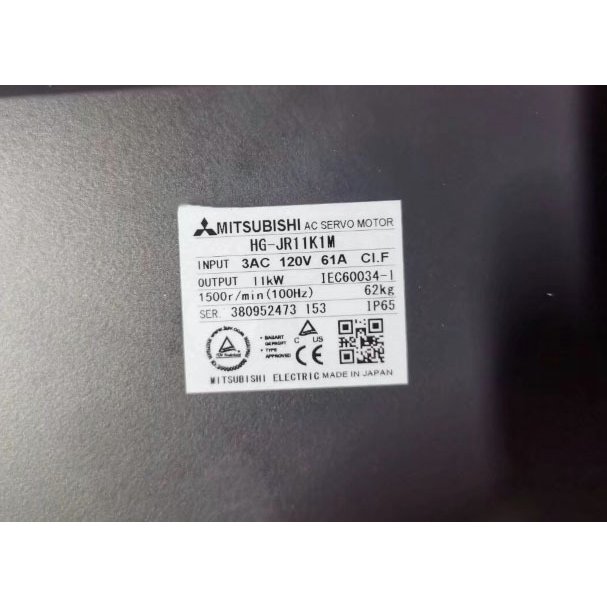 新品【 ★送料無料 】MITSUBISHI/三菱電機 HG-JR11K1M サーボモーター【【６ヶ月保証】｜BWBJ店