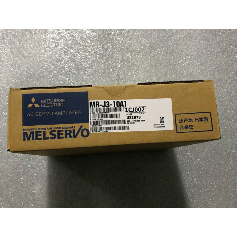 新品【 ★送料無料 】MITSUBISHI 三菱 MR-J3-10A1 サーボアンプ【6ヶ月保証】|BWBJ店
