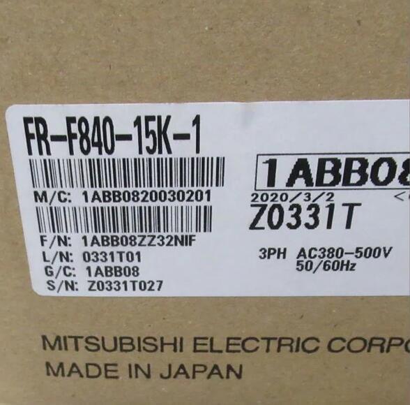 新品【 ★送料無料 】MITSUBISHI 三菱電機 インバータ FR-F840-15K-1【６ヶ月保証】｜BWBJ店