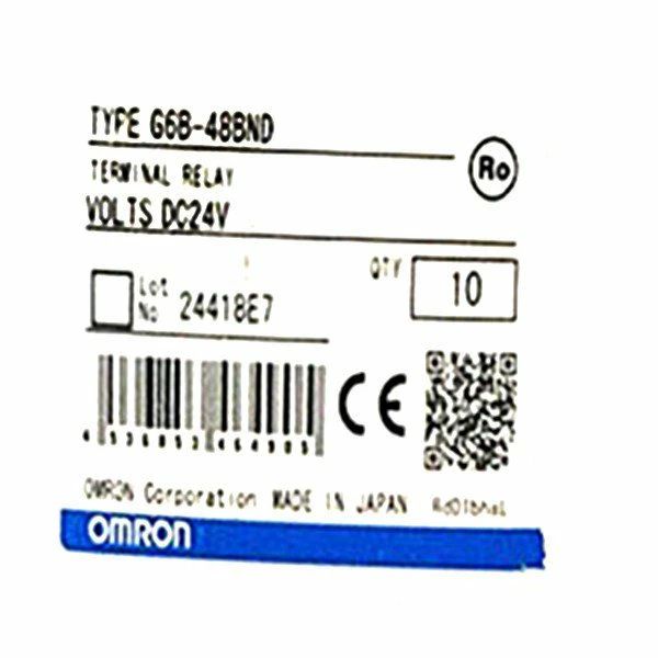 【新品 ★送料無料 】10個入セット OMRON オムロン G6B-48BND DC24V ターミナルリレー【6ヶ月保証】|BWBJ店