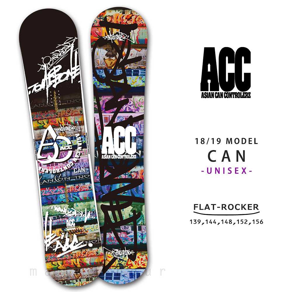 楽天市場 スノーボード 板 メンズ レディース 単品 19 Acc エーシーシー Can グラトリ ツインチップ イージー ロッカー ボード 黒 ブラック かっこいい マジック アワー