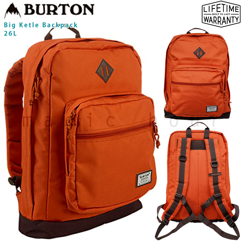 楽天市場 バートン Burton リュック バックパック Big Kettle Pack 26l メンズ レディース リュックサック お洒落 バック 登山 アウトドア 大容量 旅行 Pc 収納 マジック アワー