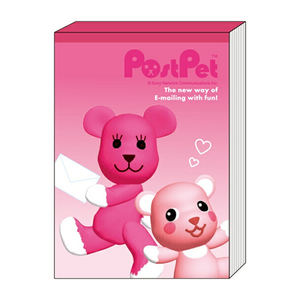 楽天市場】PostPet メモA6 モモ&コモモ 630328 ポストペット So-net