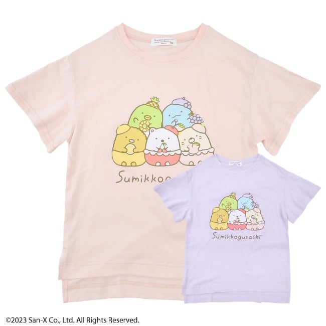 楽天市場】すみっコぐらし キッズ Tシャツ 半袖 フリル