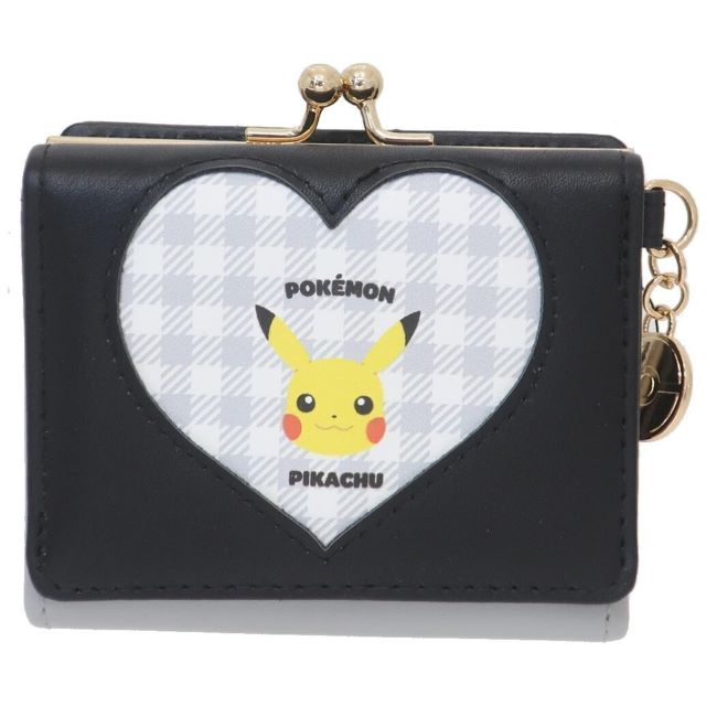ポケモン ピカチュウ エンボス加工 三つ折り財布