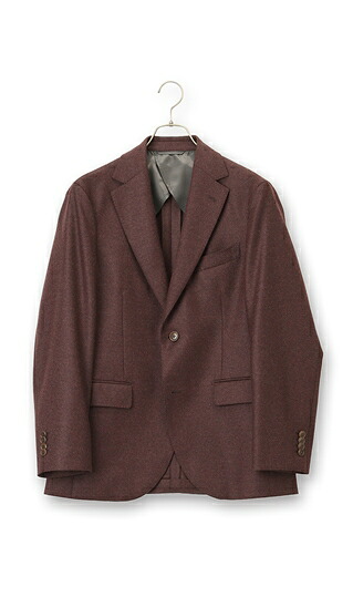 【洋服の青山】2024 ウールカシミヤ混 ジャケット メンズ スリム 秋冬用 ワイン ベージュ 2ボタン 背抜き サイドベンツ 光沢 軽量 ビジネス ビジカジ オフィス カジュアル テーラードジャケット アウター おしゃれ きれいめ かっこいい