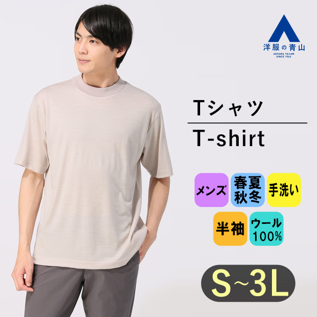 楽天市場】【洋服の青山】Tシャツ メンズ 半袖 大きいサイズ 春夏 ホワイト 白無地 クルーネック 調温調湿 CONTROLα 快適 ビジネス  カジュアル ビジカジ トップス シンプル ティーシャツ インナー 男性 20代 30代 40代 50代 かっこいい おしゃれ シャツ カジュアル 厚手  ...