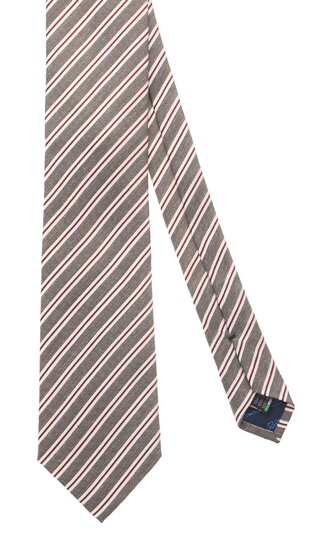 【洋服の青山】メンズ ネクタイ ブラウン系 プレミアムレギュラータイ【MOLINELLI】
