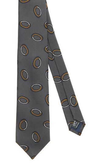 【洋服の青山】メンズ ネクタイ ググレー系 プレミアムレギュラータイ【Premium Standard Series】