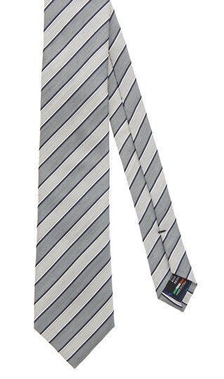 【洋服の青山】メンズ ネクタイ ブルー系 プレミアムレギュラータイ【MOLINELLI】