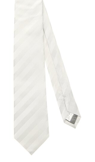 【洋服の青山】メンズ ネクタイ シルバー系 フォーマルタイ【慶事用】【日本製】